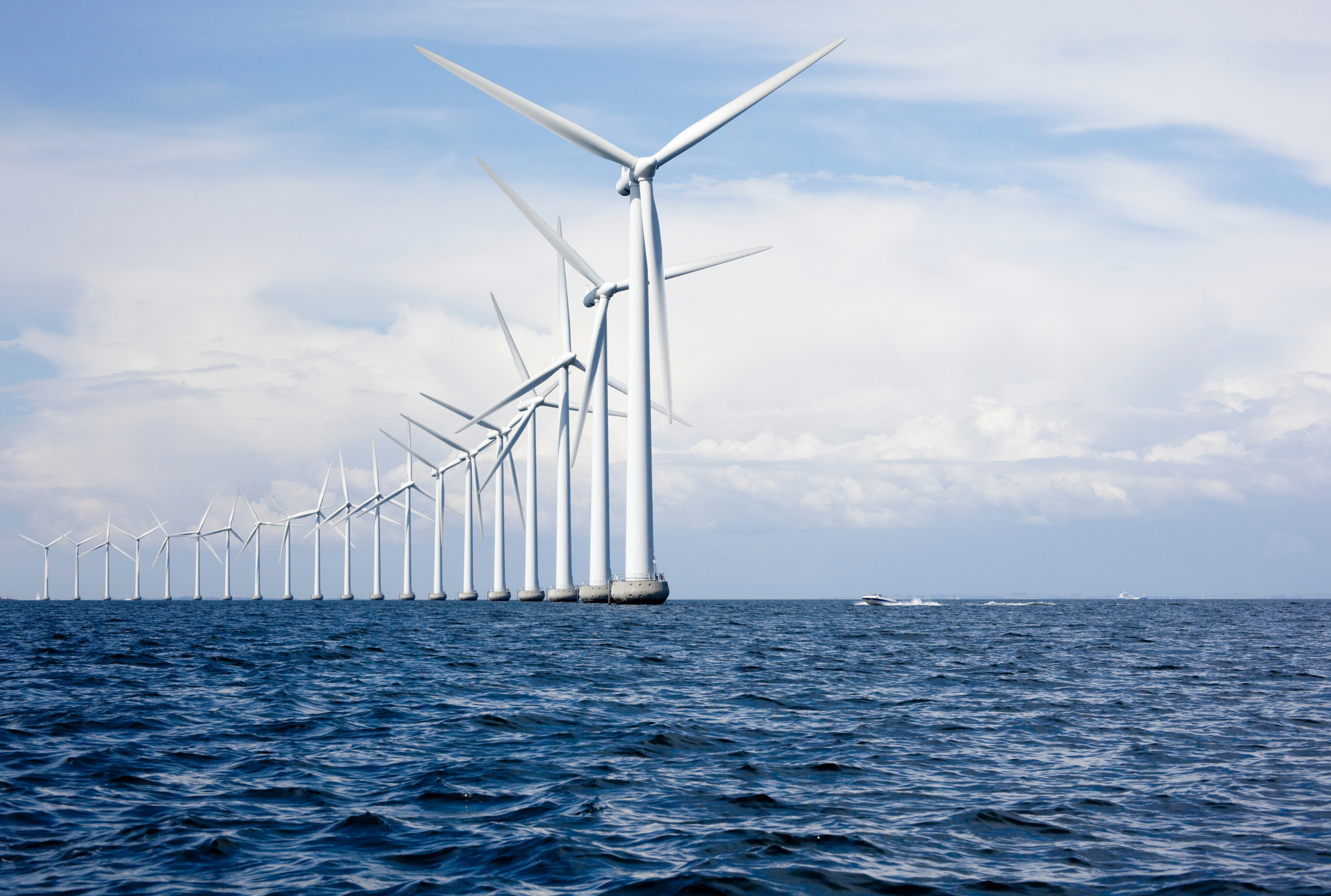 Photo of off-shore wind mills