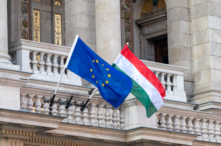 EU Hungary Flag 