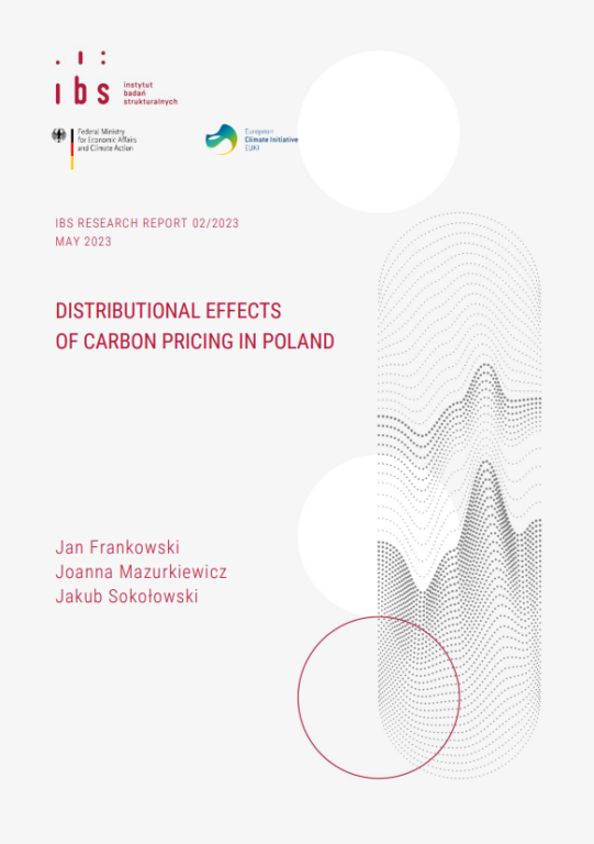 Coversheet DISTRIBUTIONAL EFFECTS OF CARBON PRICING IN POLAND